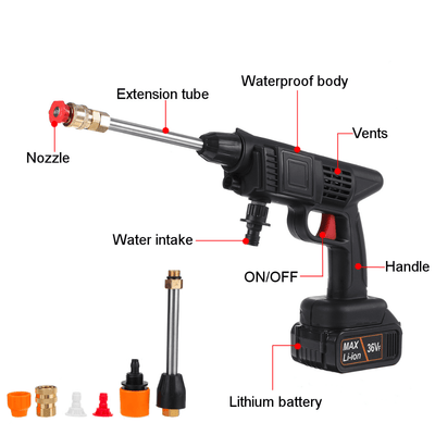 High-Pressure Cordless Washer