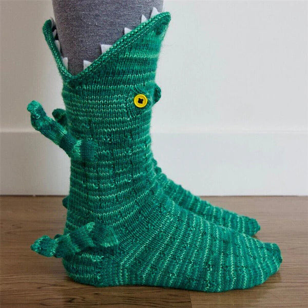 Soft Knit Animal-Shaped Socks