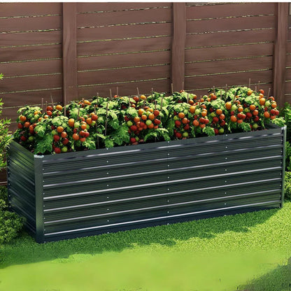 Two-in-one Raised Rectangular Garden Bed